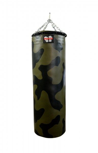 Боксерский мешок РОККИ тент/камуфляж 170x40 см