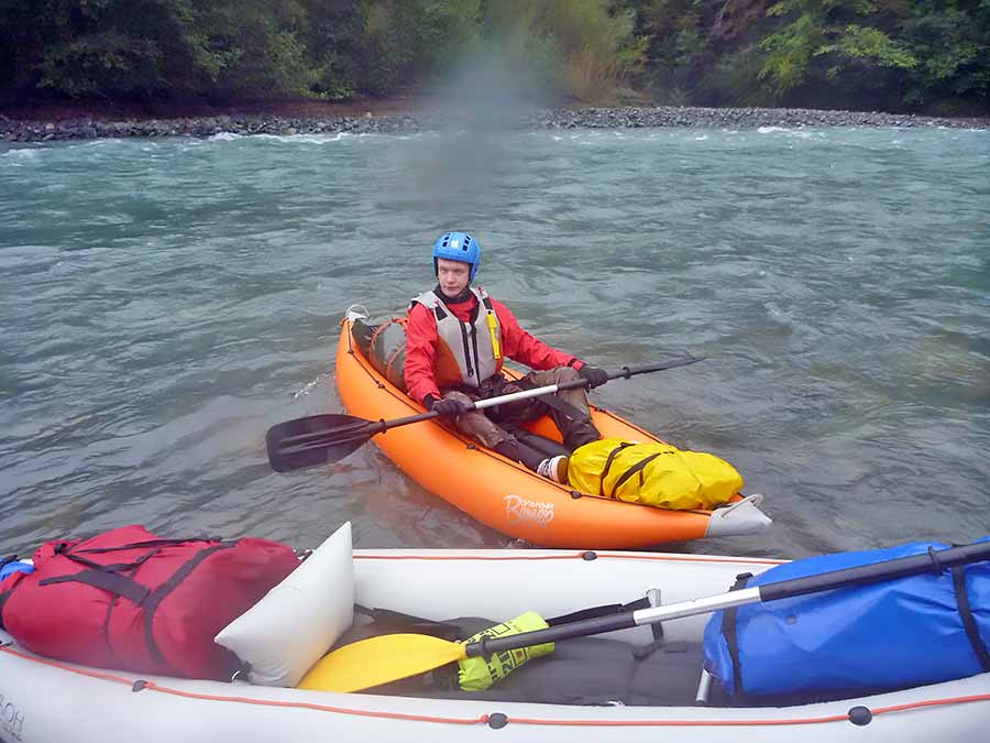 Байдарка двухслойная СОЛО Вольный ветер