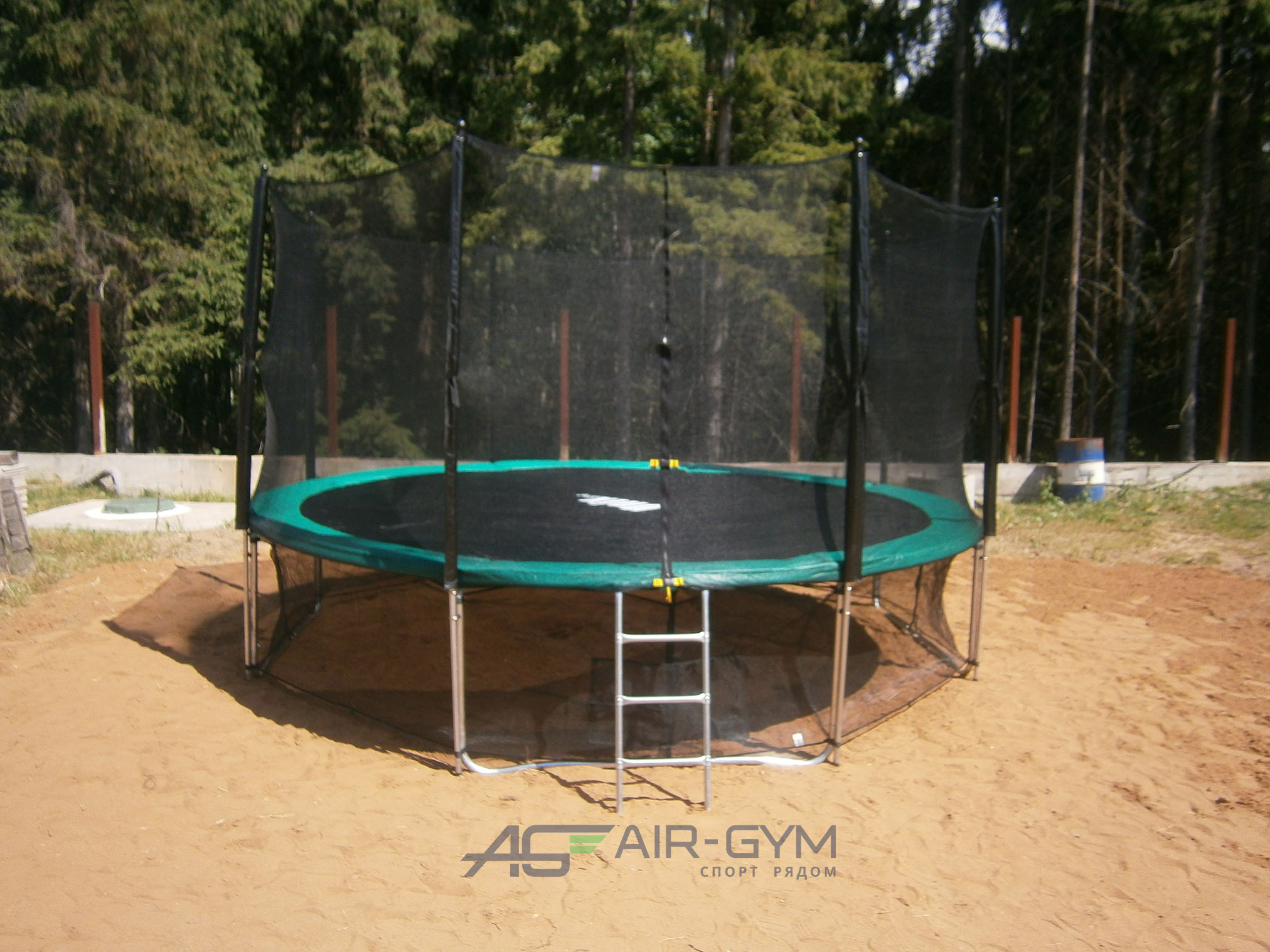 Батут UNIX line 10 ft outside (Green)