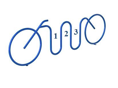 Велопарковка Air Gym Тандем VP41