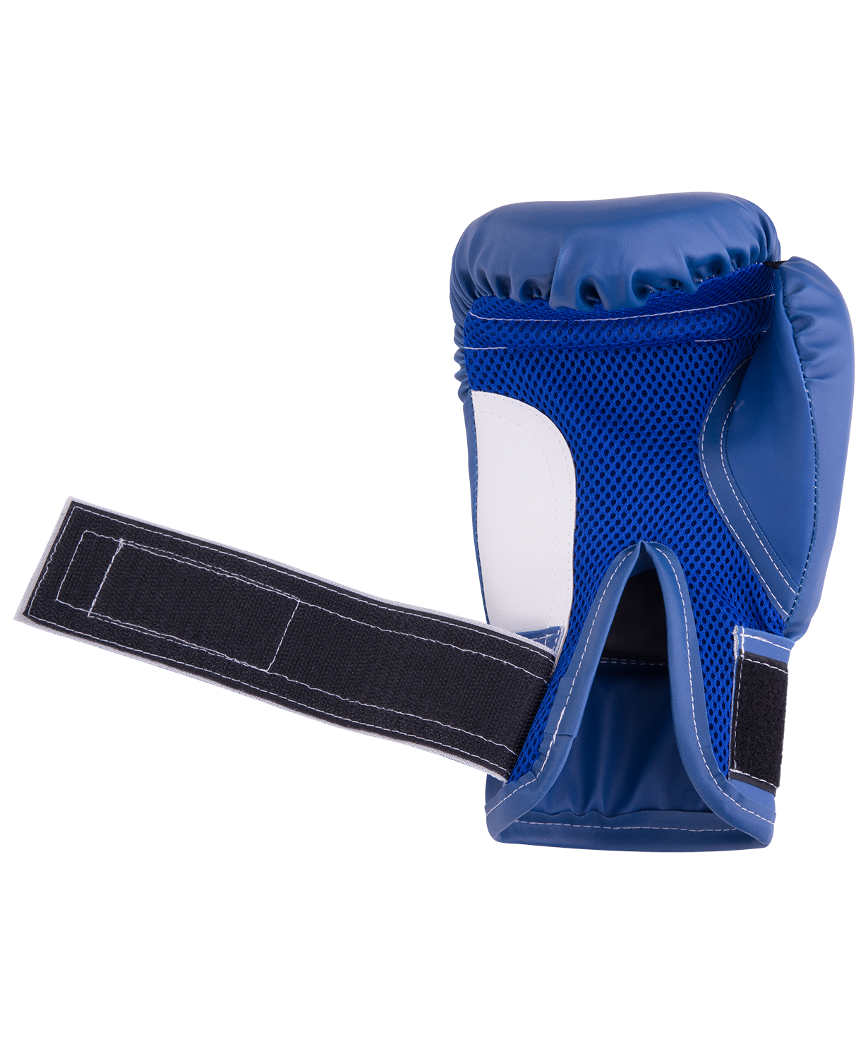 Перчатки боксерские, 10oz, к/з, синие