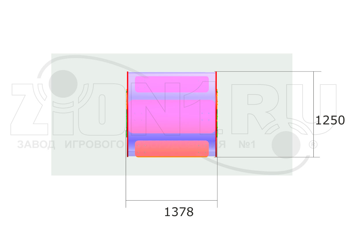 Столик детский с навесом ZION Грибник (СП071)