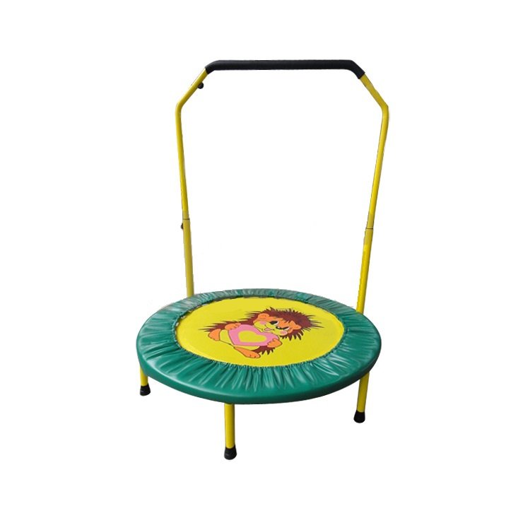 КМС Складной мини-батут 36" с ручкой  диаметр 92 см зеленый