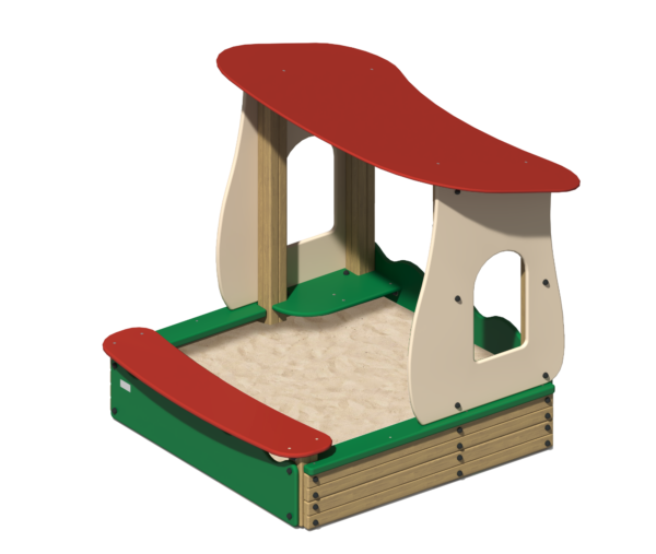 Песочница для детской площадки Боровичок ПС-53