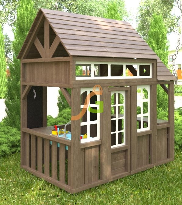 Детский домик IgraGrad Коттедж 1