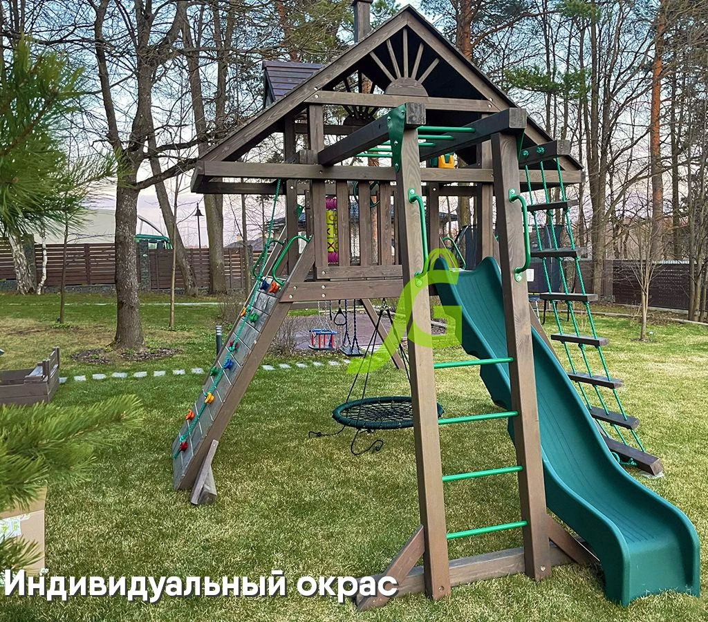 Детская площадка IgraGrad Крепость Фани с рукоходом (дерево)