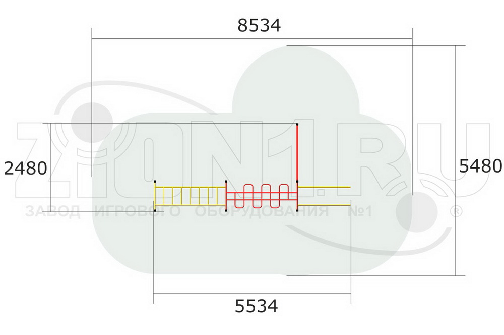 Спортивный комплекс ZION СГК-2 (КС003)