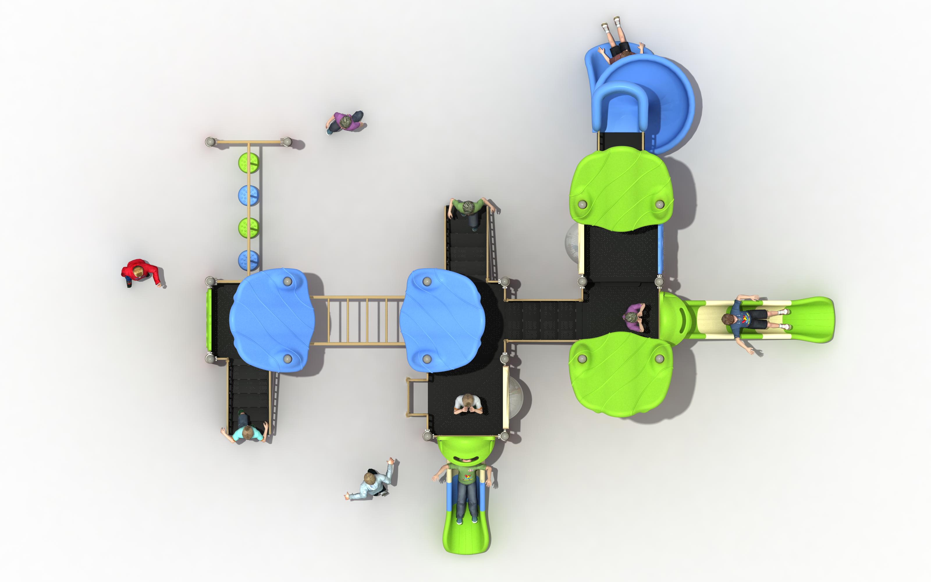 Детская игровая площадка Air-Gym Play Морской бриз WD-FF104, серия Парусники