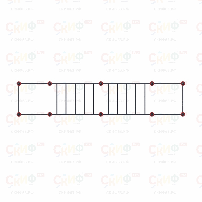 Уличный атлетический комплекс ВОРКАУТ 20 (89)