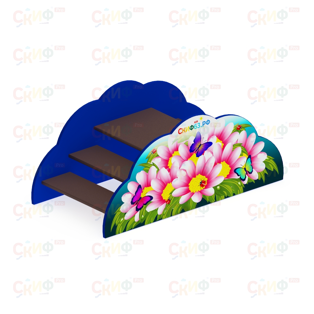 Лаз ЦВЕТОЧЕК для детской площадки СО 1.10.01