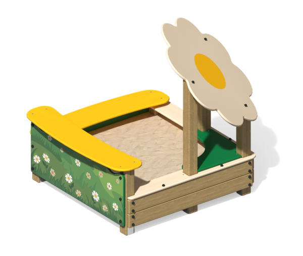 Песочница для детской площадки Ромашка ПС-01.5