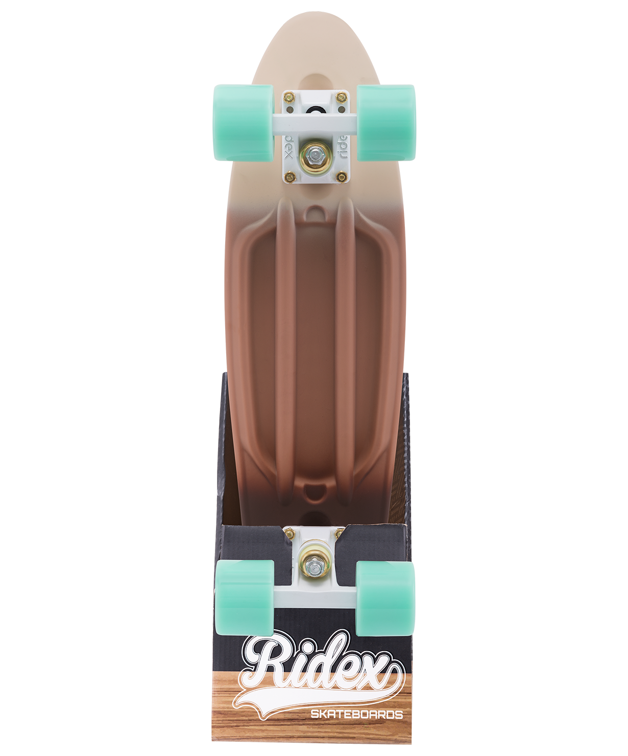 Круизер пластиковый Cappuccino, 22''x6'', Abec-7 Chrome