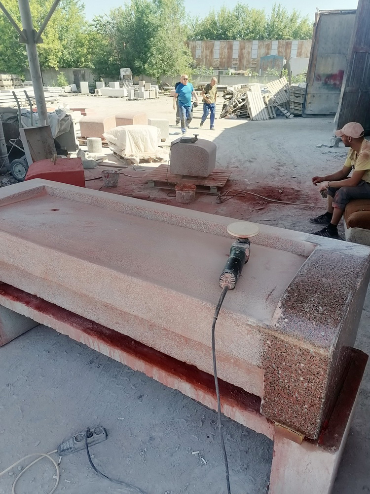 Скамья бетонная С-85