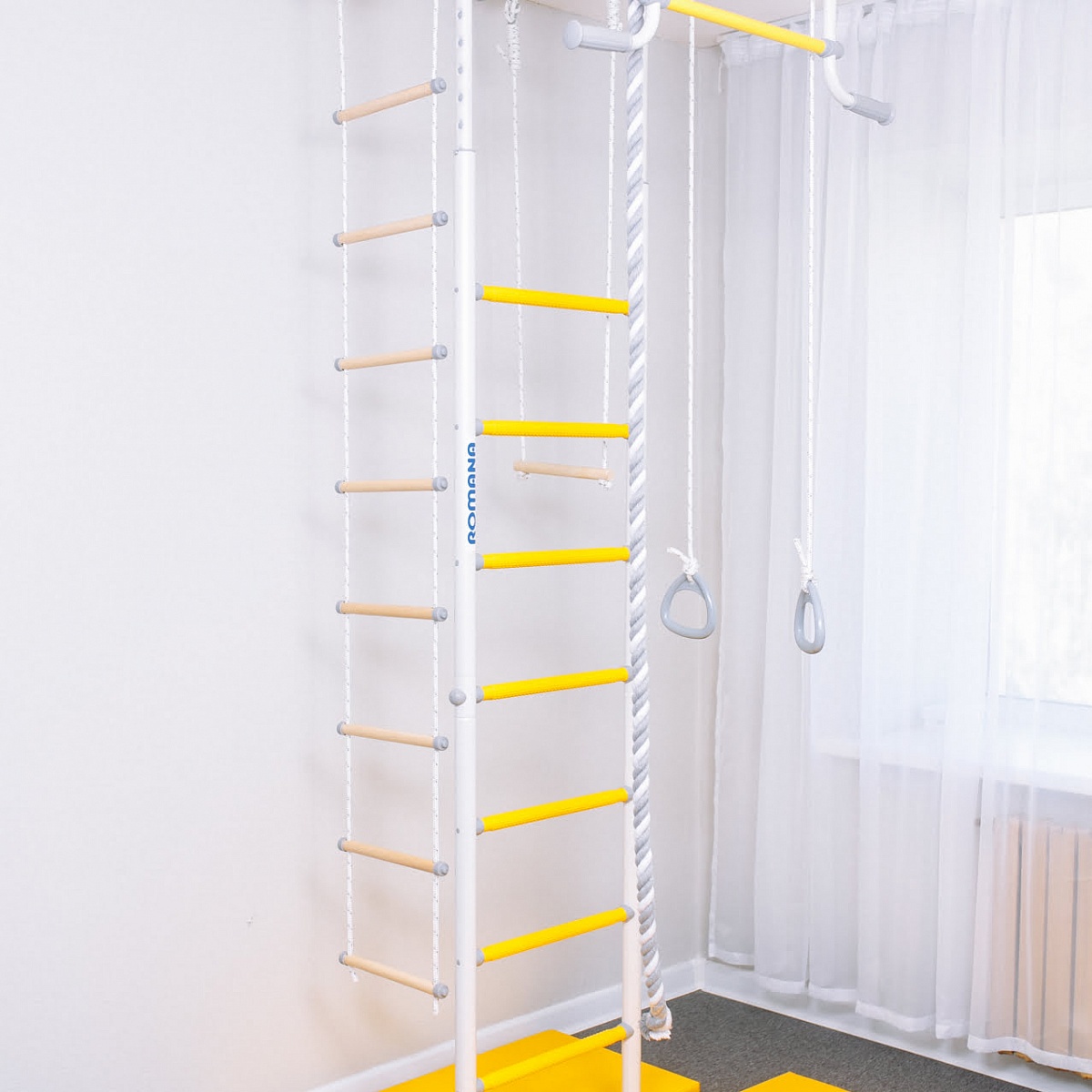 Шведская стенка R1 ROMANA (01.20.7.06.490.01.00-08) зеленое яблоко