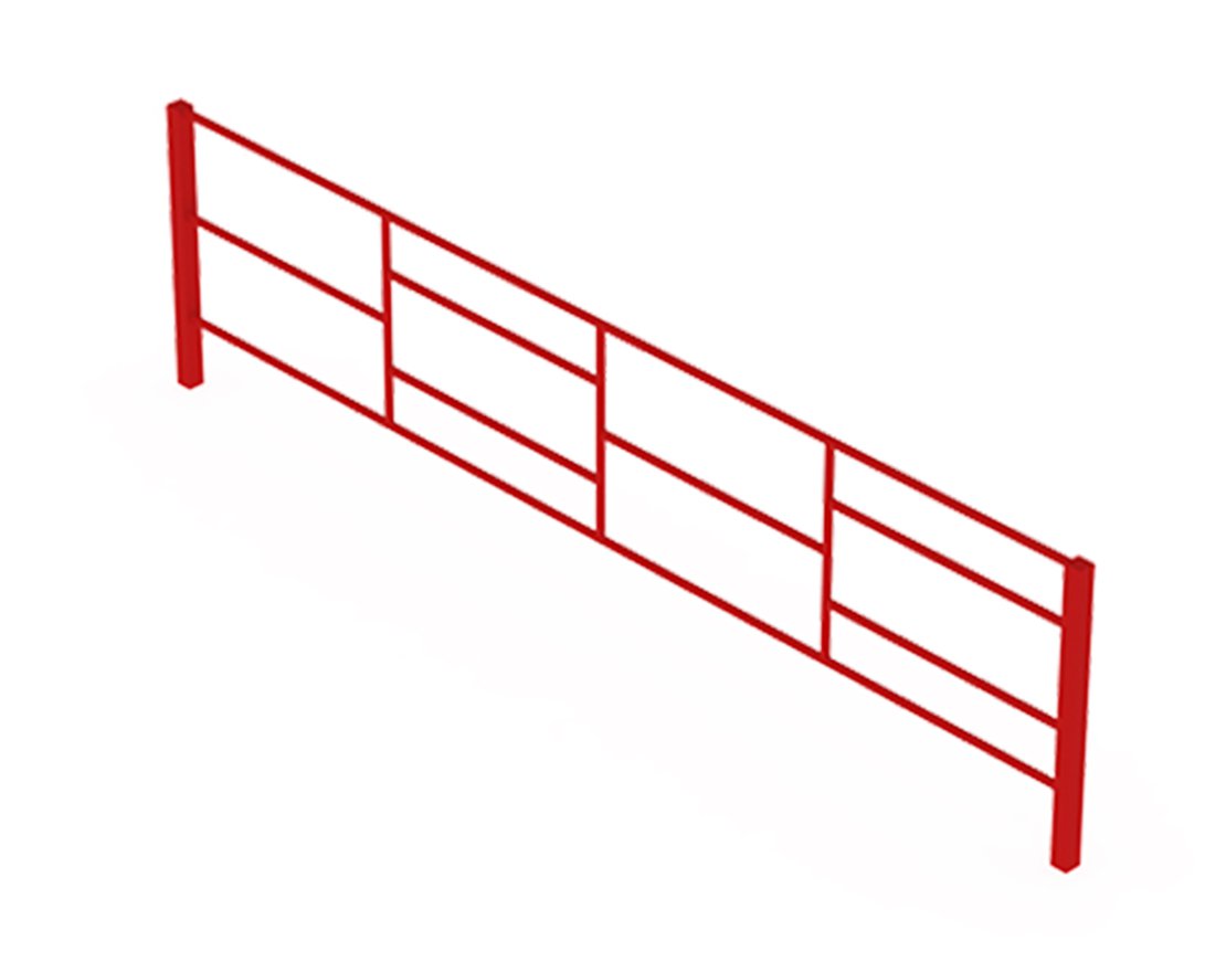 Ограждение для детской площадки тип 7 (H-500) МФ 95.7.01