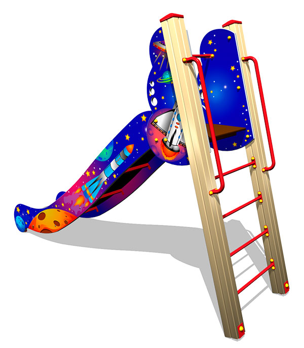 Горка детская ZION Ракета (Г041)
