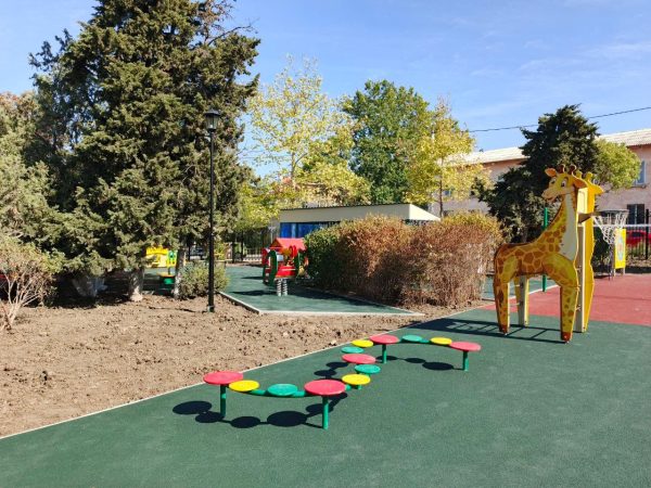 Бум для детской площадки Цветные островки СО-57.1