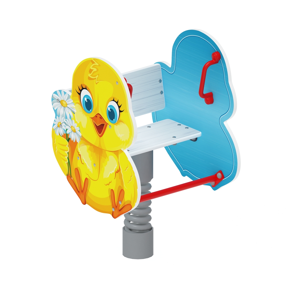 ЦЫПЛЕНОК качалка на пружине ИО 22.01.03-01