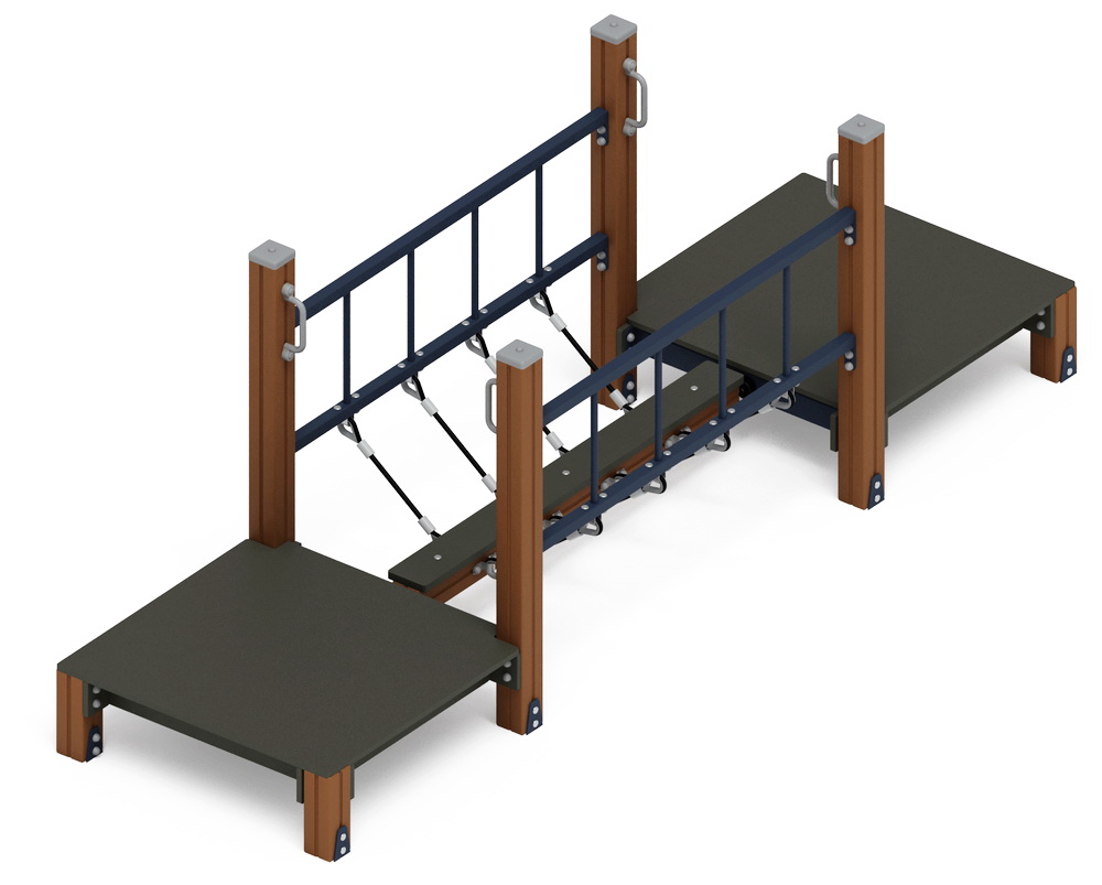 Спортивная серия детской площадки для младшего возраста СК 1.01.14-01