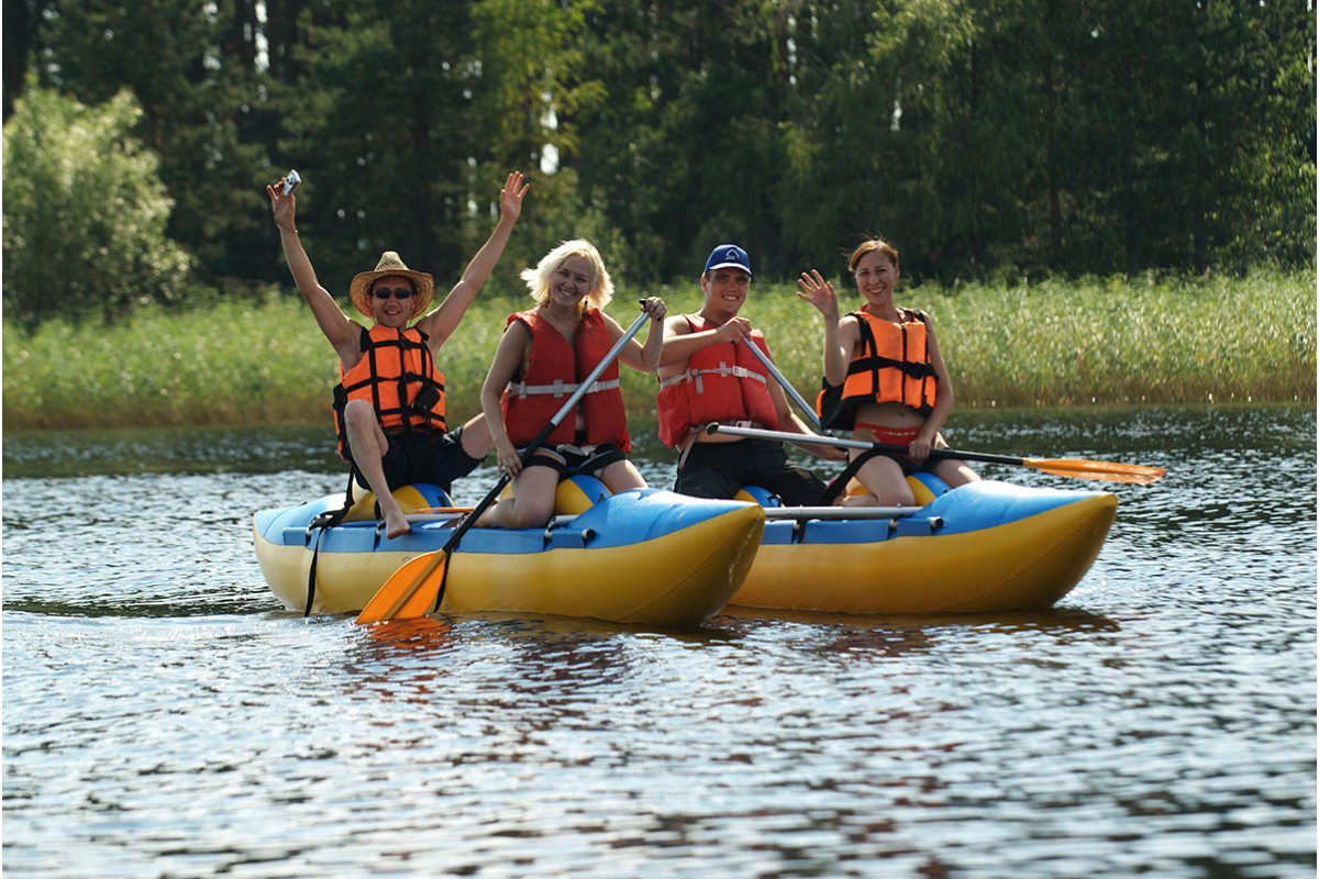 Катамаран двухслойный СЕВЕР