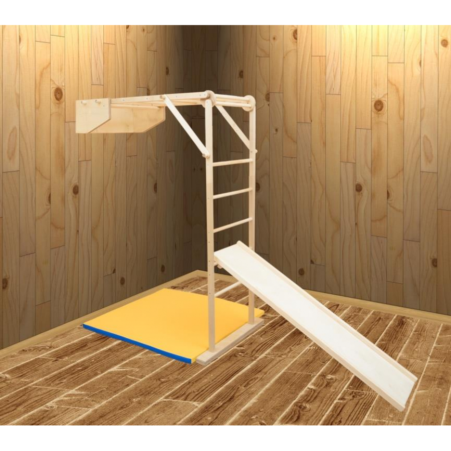 Деревянный игровой комплекс Жираф Спорт KIDWOOD