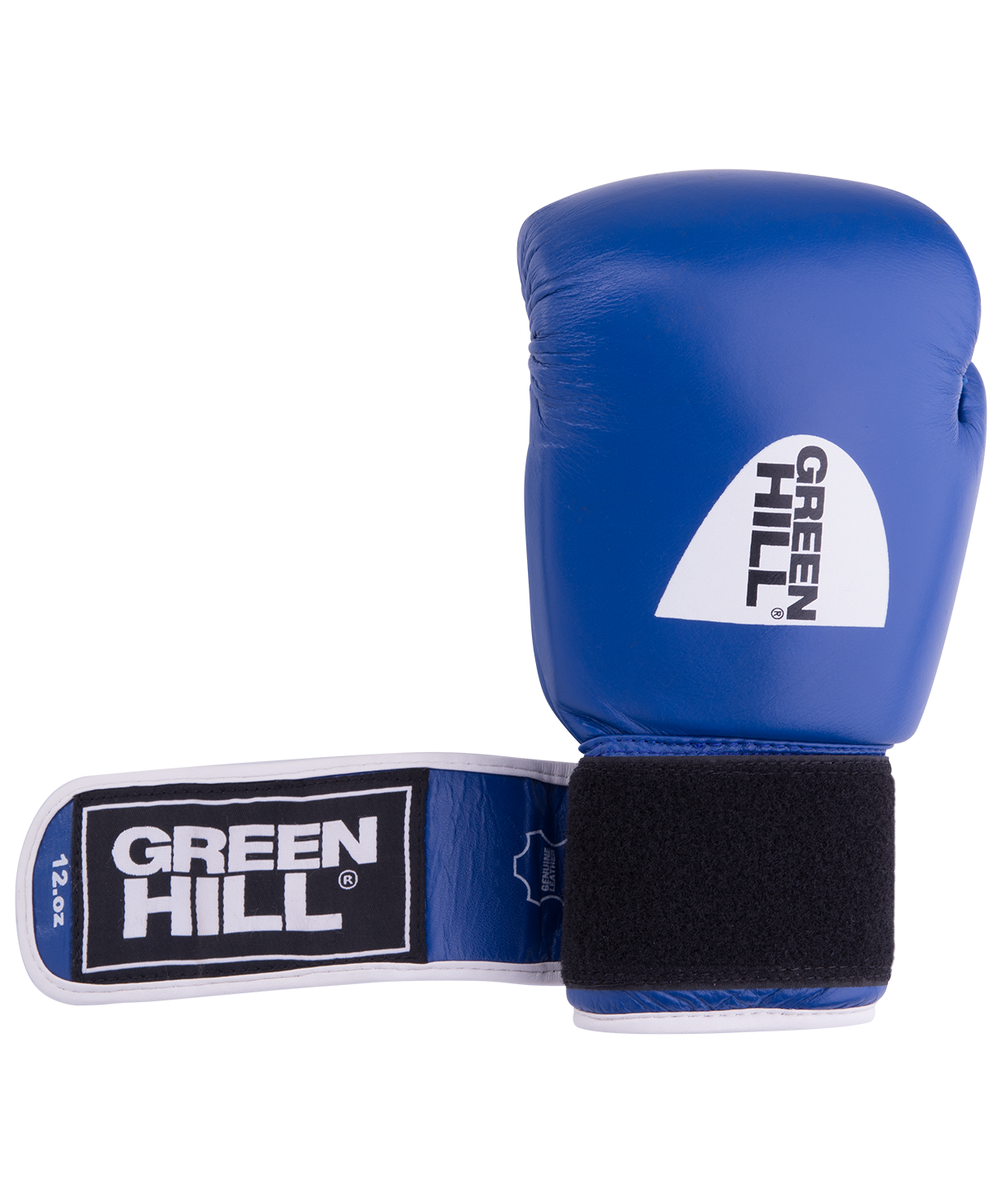 Перчатки боксерские GYM BGG-2018, 10oz, кожа, синие