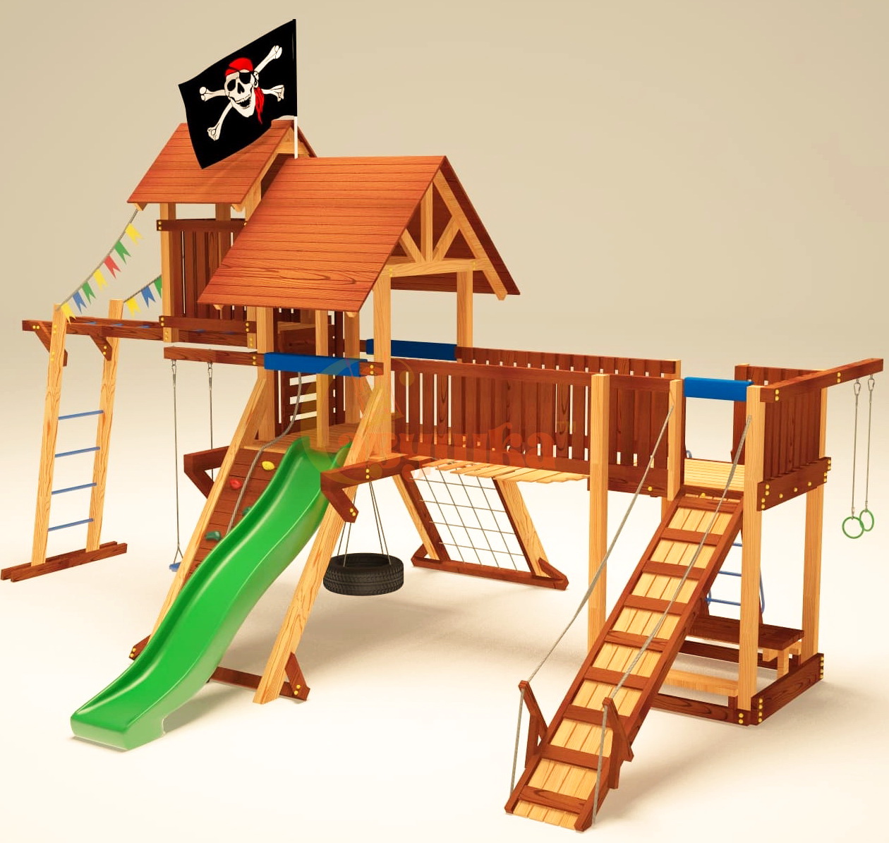 Игровой комплекс Савушка Lux - 12