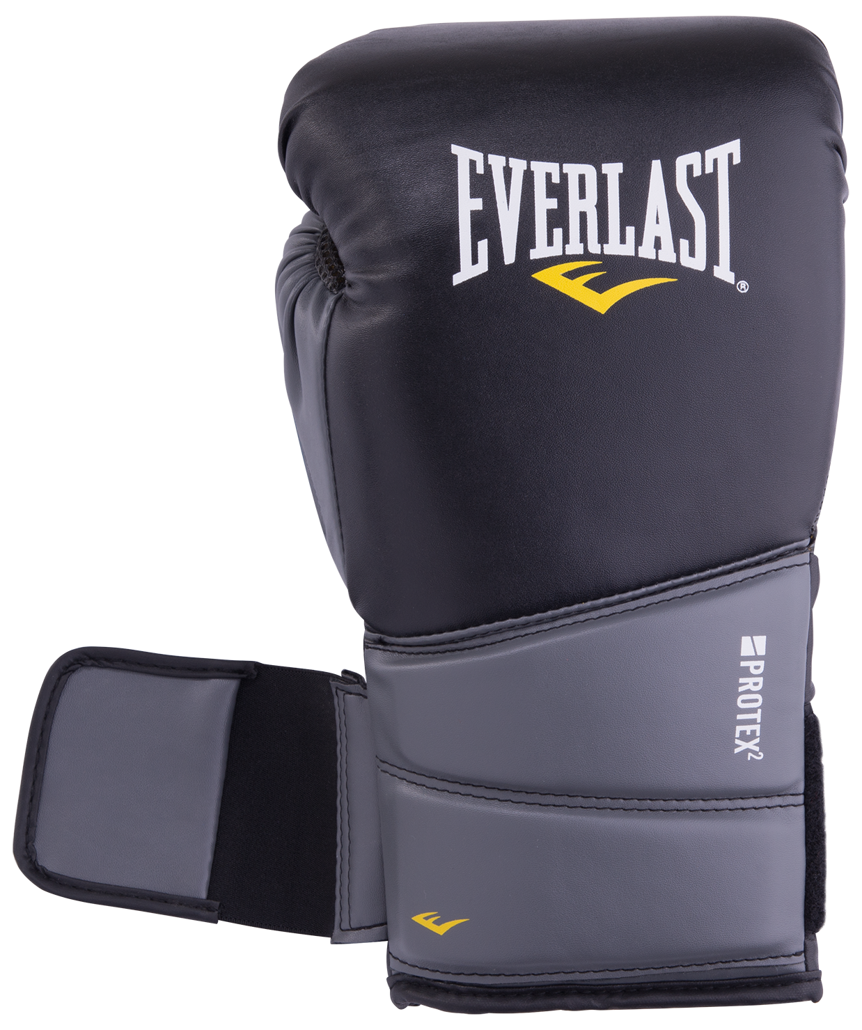 Перчатки боксерские Protex2 GEL, 10 oz, S/M, к/з, черные