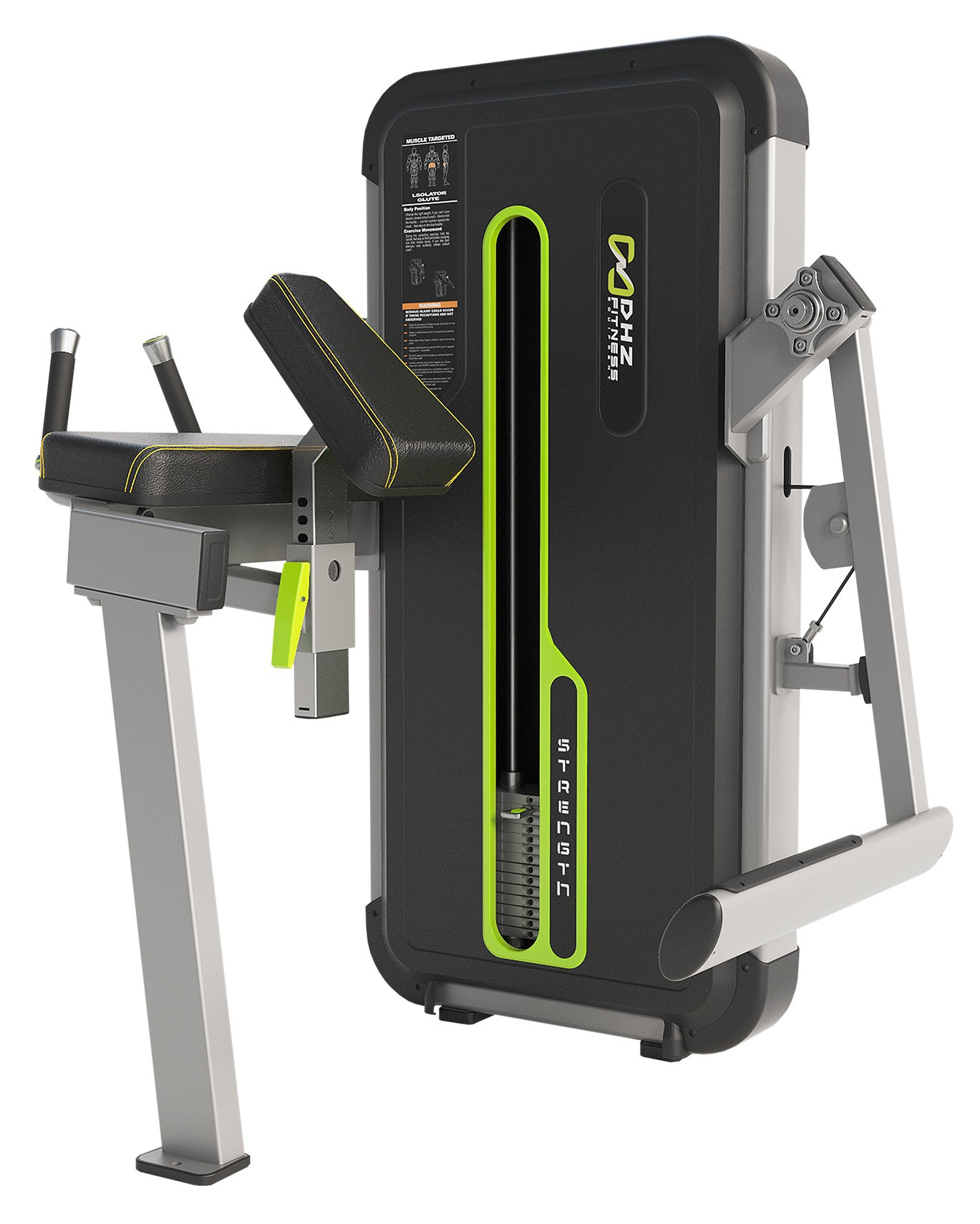 A3024 Глют-машина. Ягодичные. Стек 49 кг