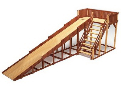 Зимняя горка ЗИМА 6 Савушка (скат 8 м)