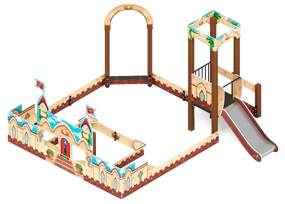 КОРОЛЕВСТВО С ГОРКОЙ песочный дворик ИО 6.15.01-01