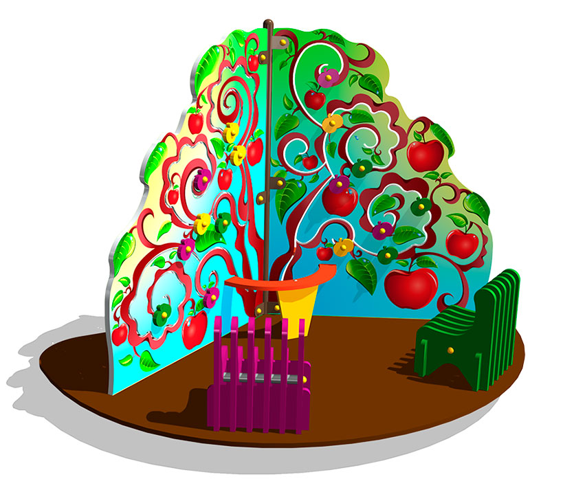 Игровая панель ZION Яблонька