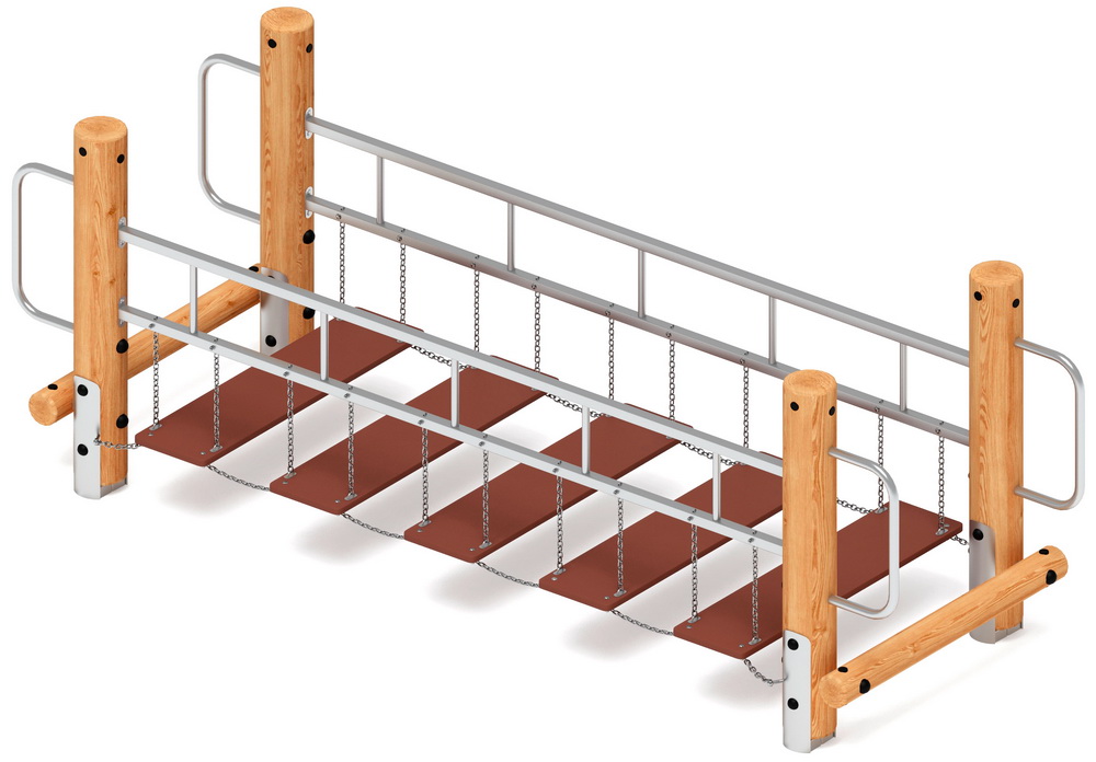 Мост подвесной (Лиственница) СО 1.82.06-Л