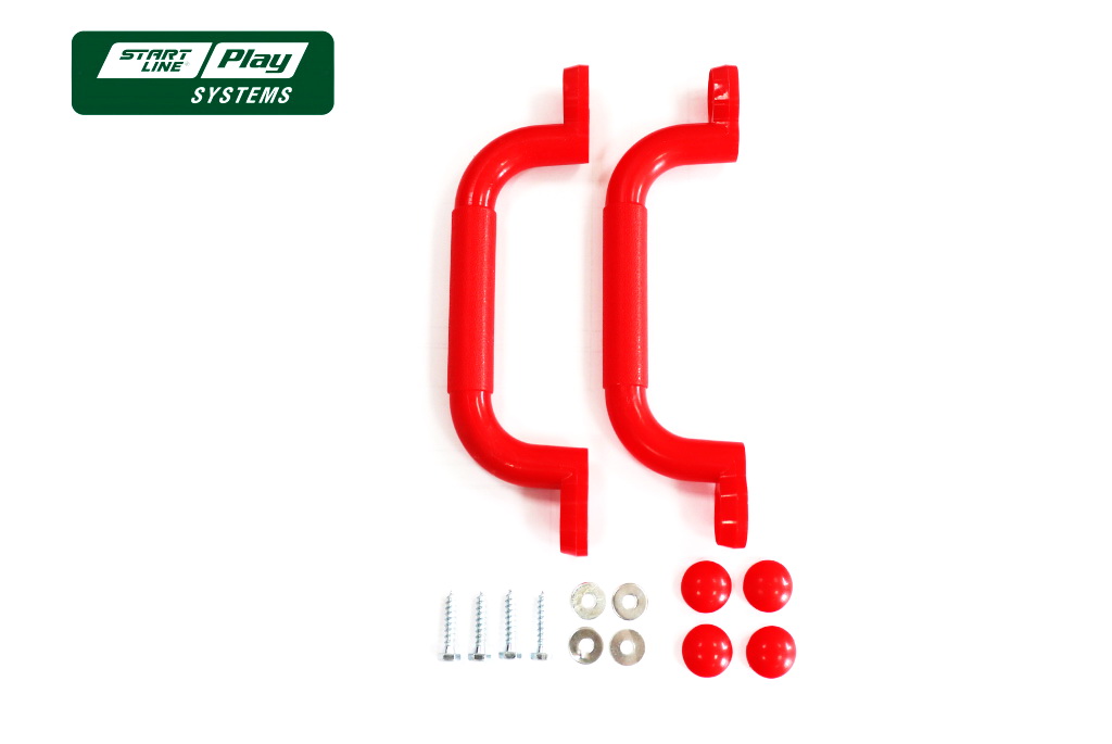 НАБОР РУЧЕК красный для детской площадки slp systems