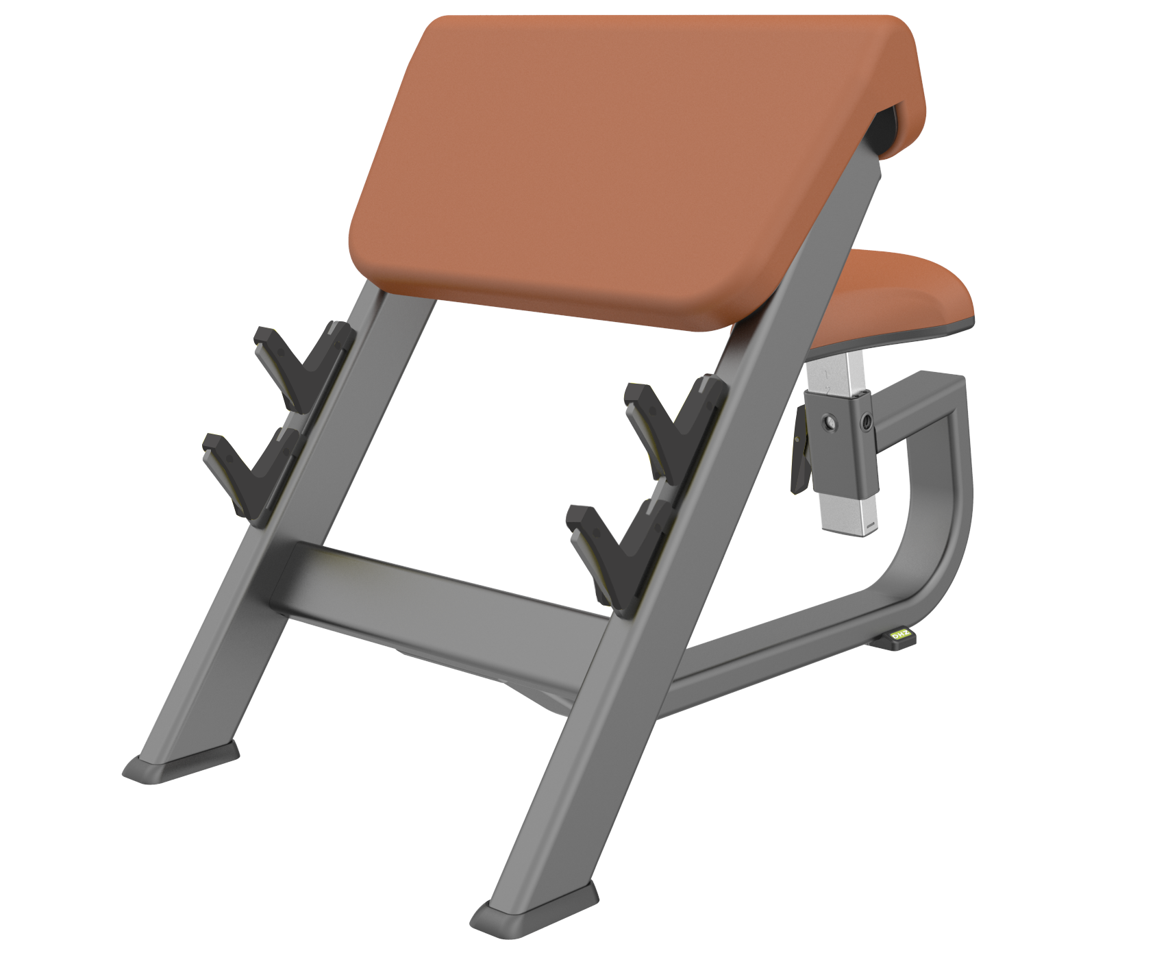 E-1044В Скамья Скотта. Скамья для бицепса с сиденьем