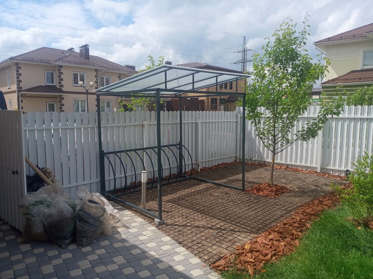 Парковка для велосипедов с навесом Air Gym Stolz