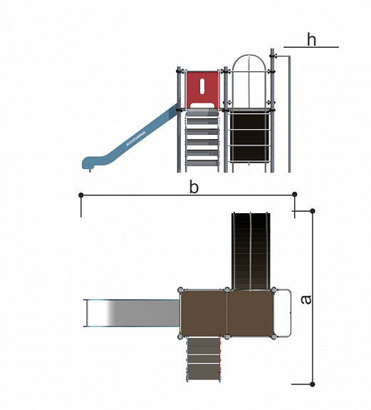 Игровой комплекс «Romana 101.77.00»