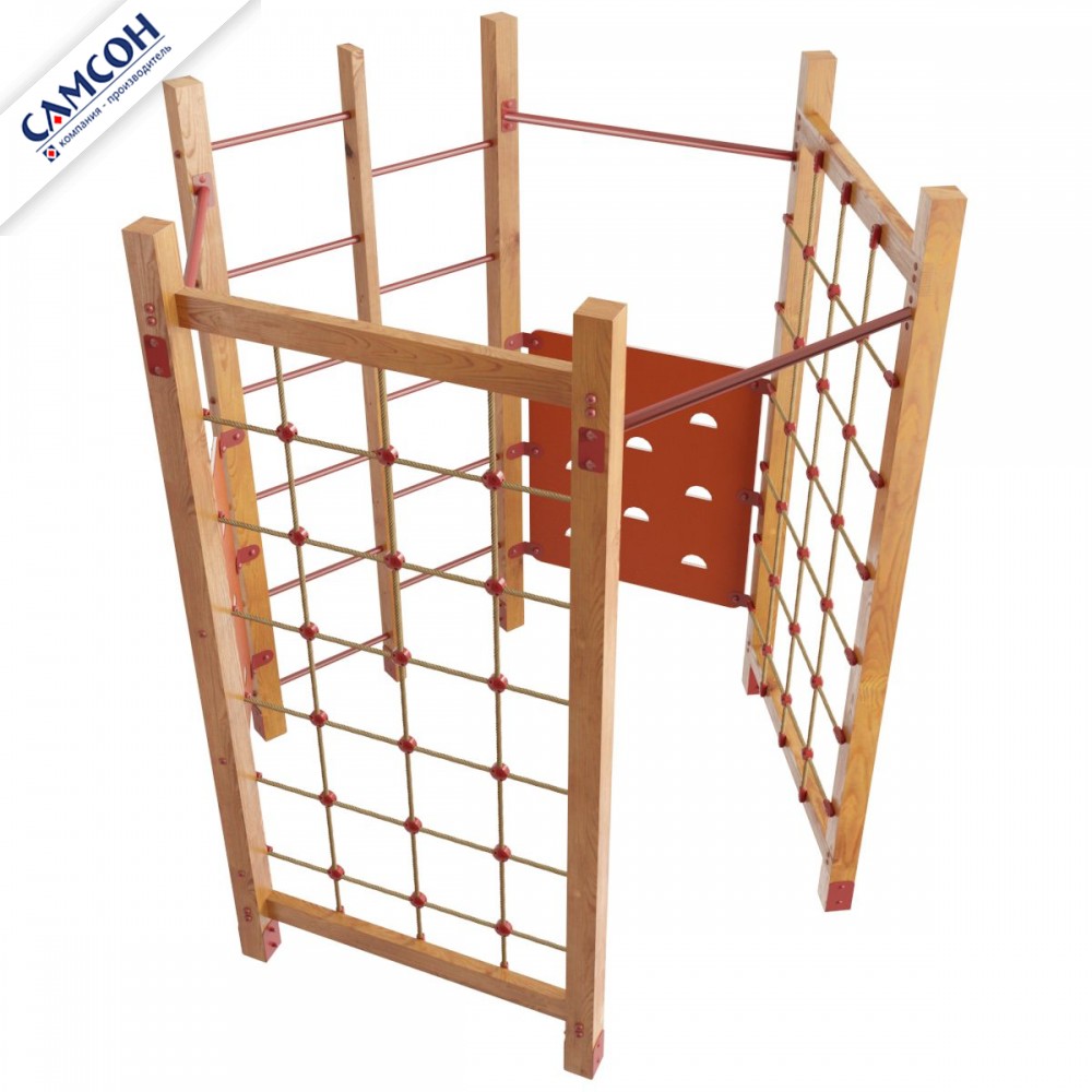 Детский спортивный комплекс ФИДЖИ Самсон (лак сосна, лак венге)