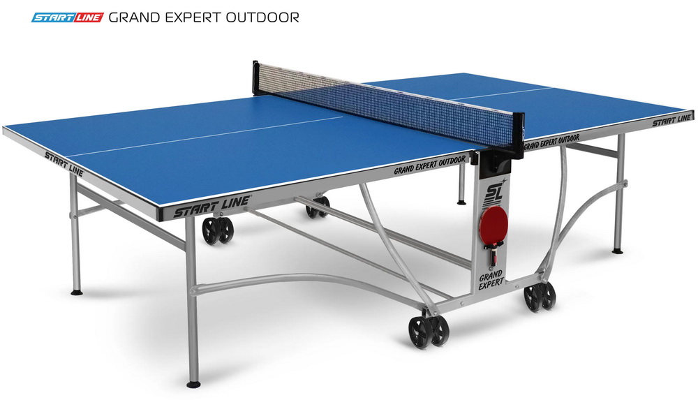 Стол теннисный START LINE Grand EXPERT 4 Всепогодный Синий