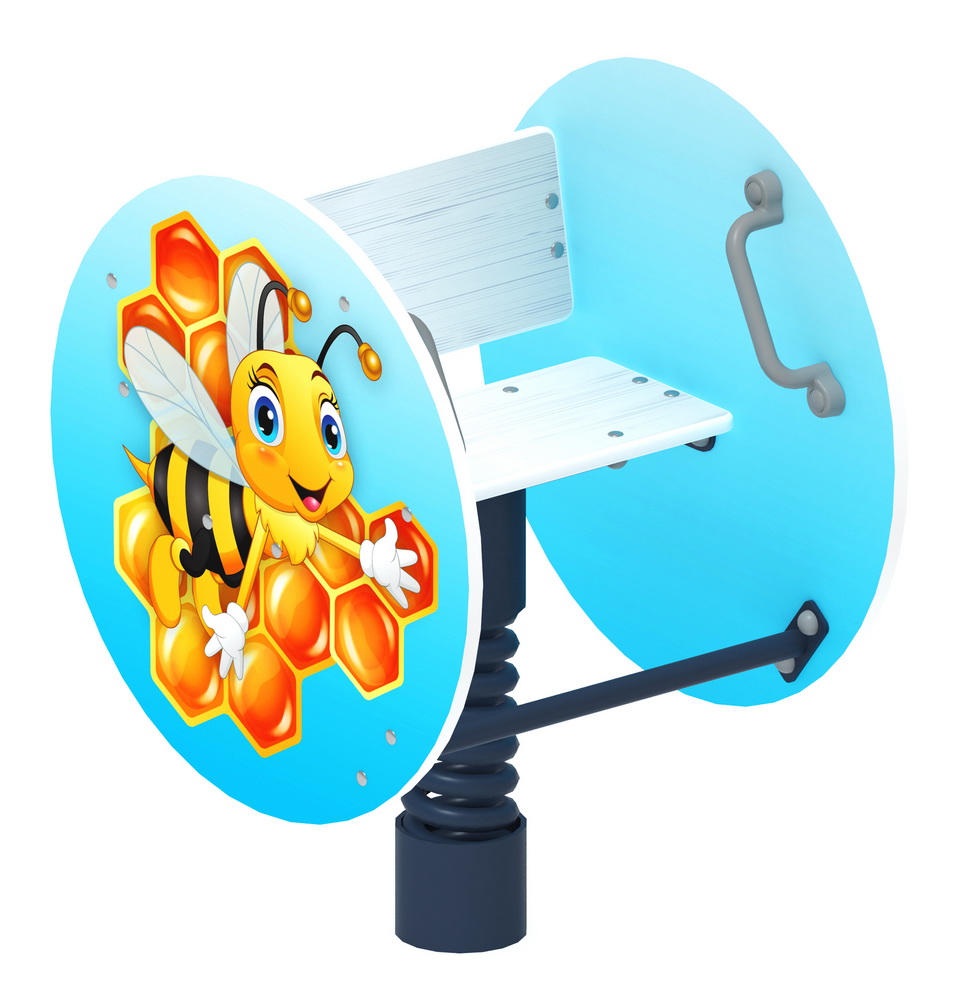 ПЧЕЛКА качалка на пружине ИО 22.01.14