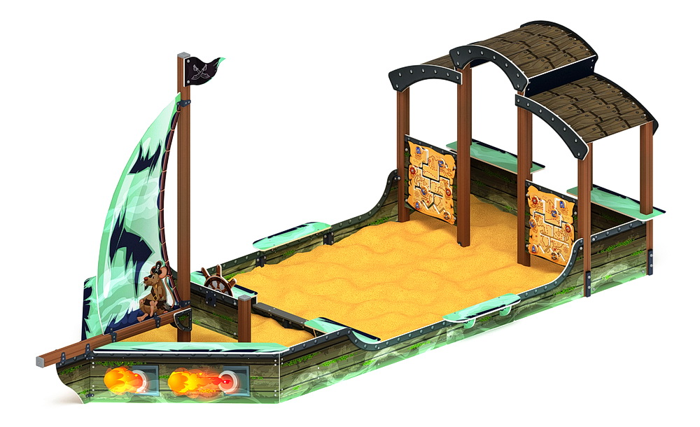 ЯХТА песочный дворик (Летучий Голландец) ИО 6.03.01-04