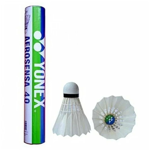 Воланы для бадминтона YONEX Aerosensa-40, уп.12 шт. (02.401)