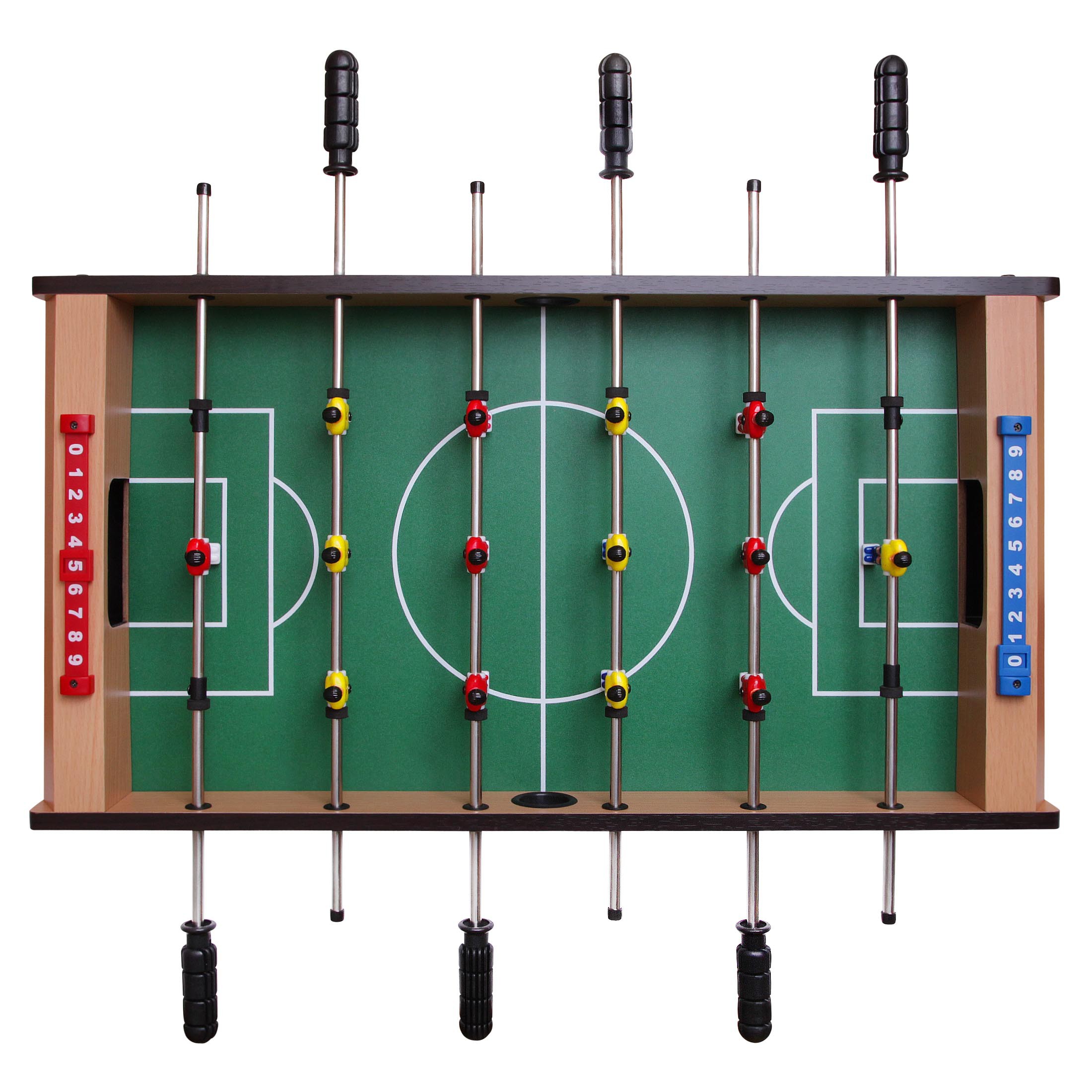 Настольный футбол (кикер) Junior (69х37х24 см, коричневый)