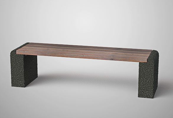 Скамья бетонная С-29 (Евро-1)