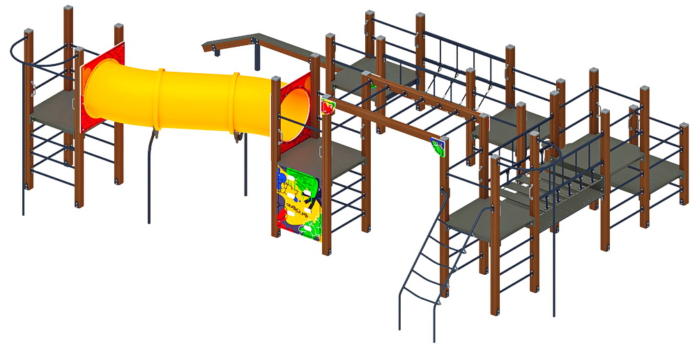 Детская площадка Спортивная серия СК 2.01.24-01.1