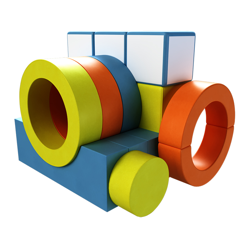 Мягкий игровой комплекс ТРАКТОР Romana (ДМФ-МК-21.79.01)