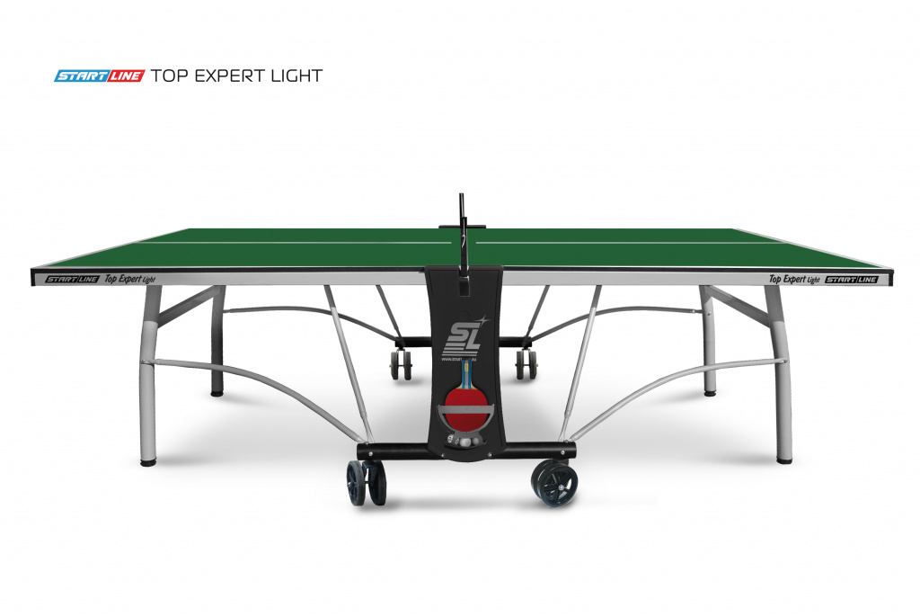 Теннисный стол START LINE Top Expert Light green с сеткой