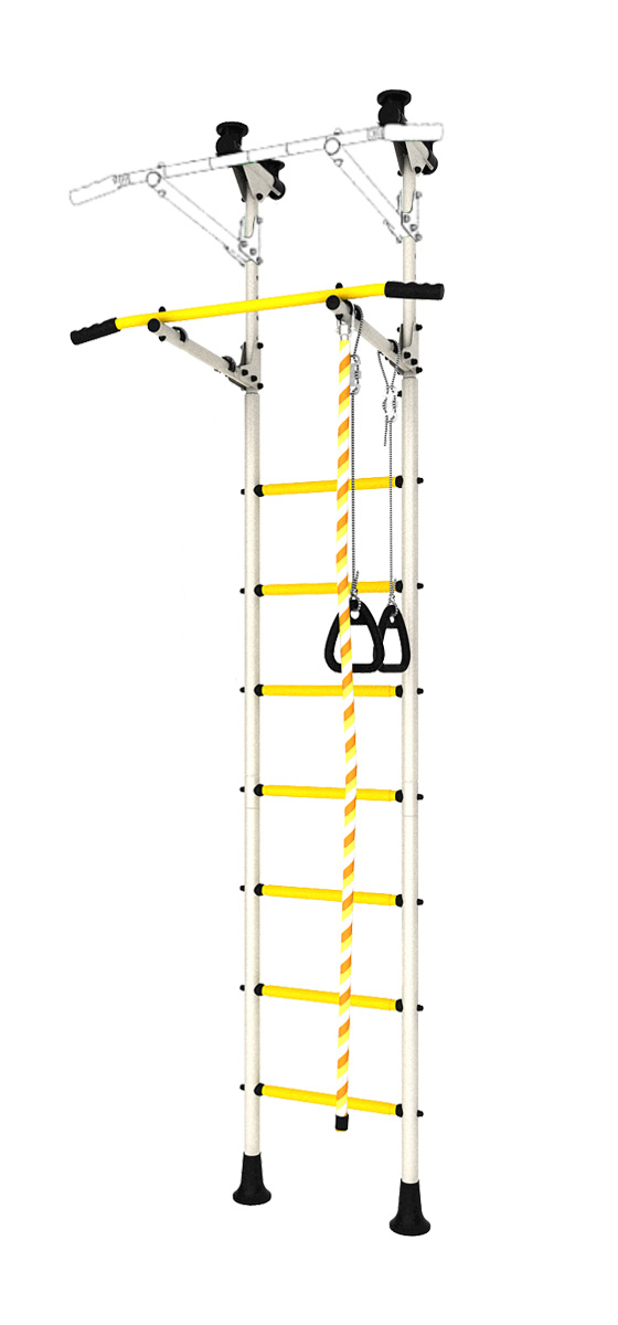 DSK Распорный с регулировкой Белый/Желтый ДСКМ-2-7.00.Г6.410.14-24