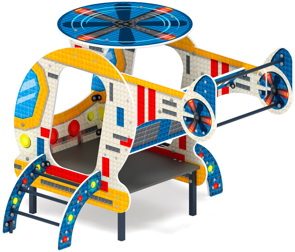 ВЕРТОЛЕТ (лего игра) игровая форма МФ 10.03.04-02