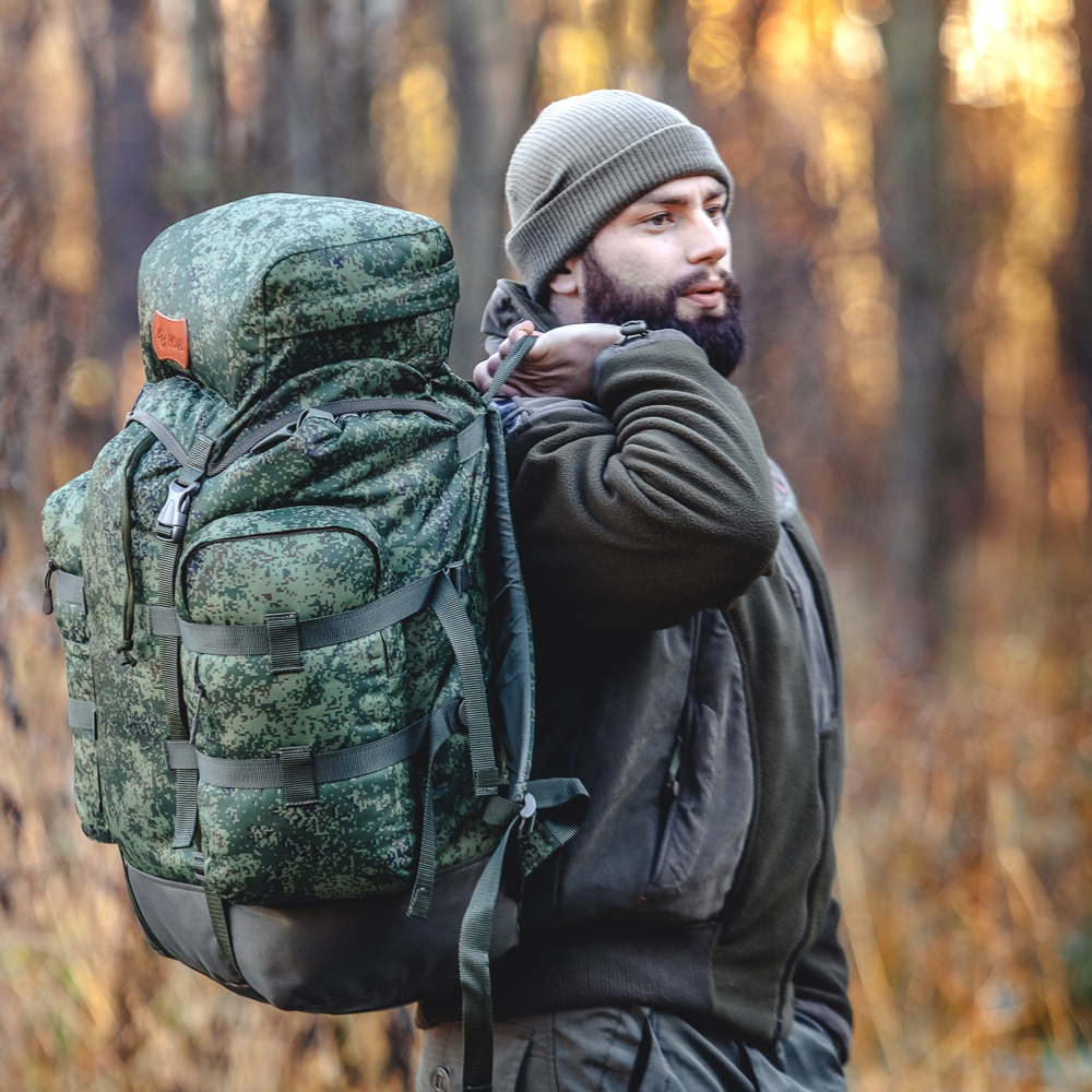 Рюкзак Prival Кузьмич 55 Камуфляж цифра